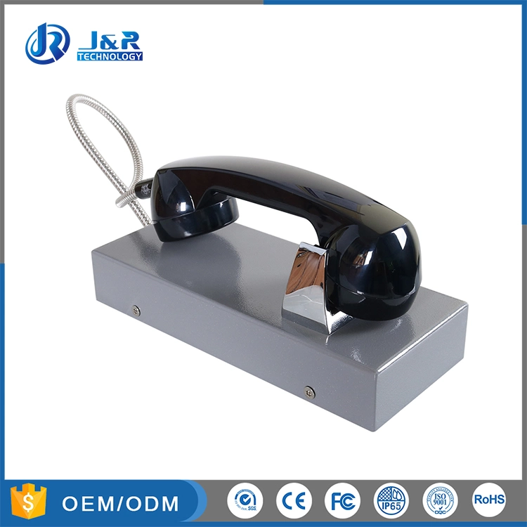 Rugged SIP Ringdown Telephone, Industrial Hotline Telephone for Emergency, VoIP Auto-Dial Telephone