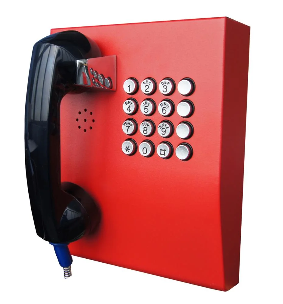 J&R-207 Bank Vandal Resistant Intercom, Public Telephones, Emergency Phone